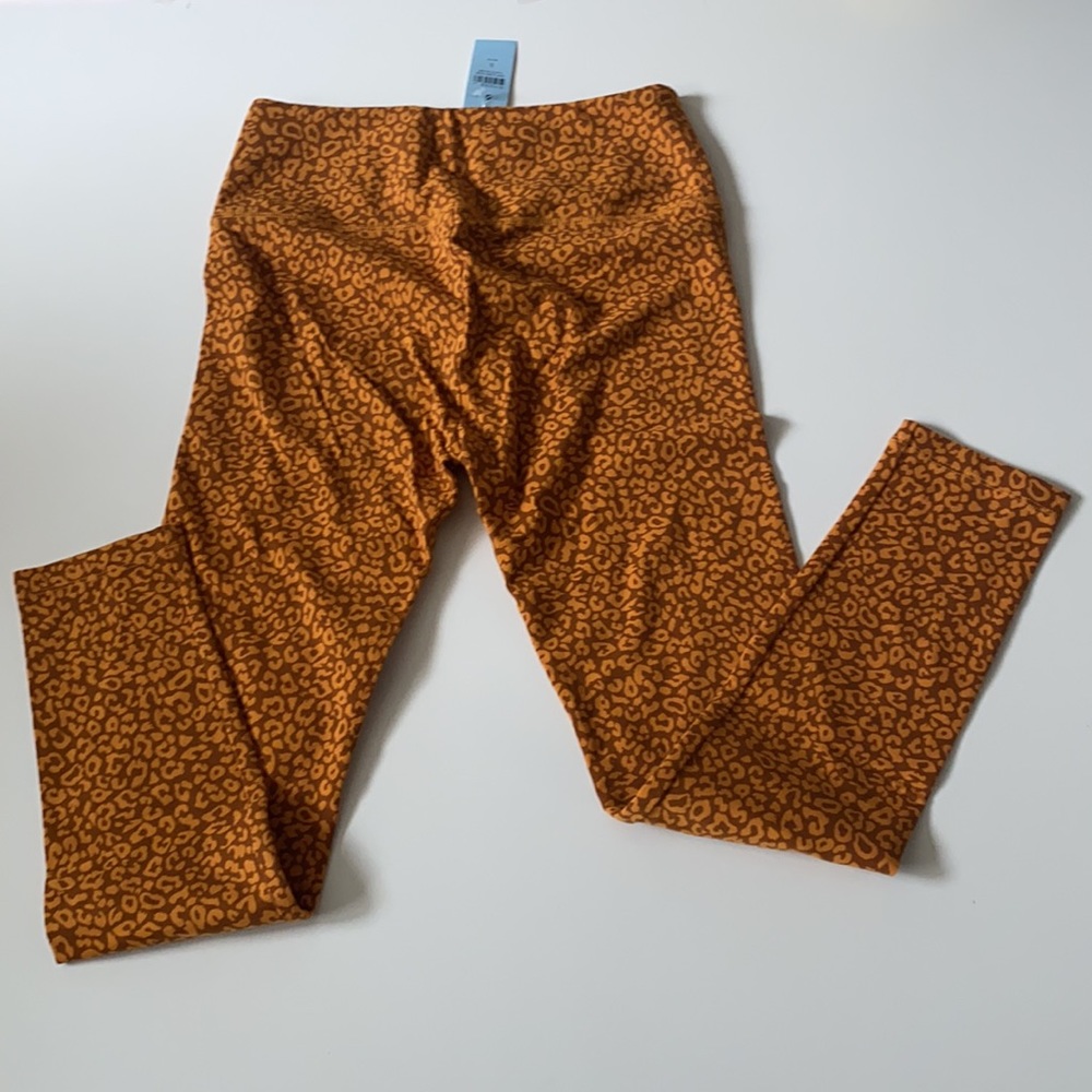 Leopard Print High Rise Essential Leggings Size Small - Picture 5 of 7
